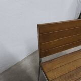 1970 wooden kitchen corner bench set