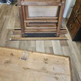 Bureau ancien en bois massif à vendre "en kit"