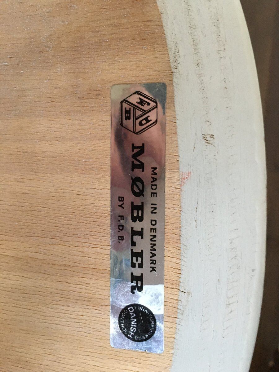 Fauteuil par Ejvind Johansson pour FDB Danemark 1950s