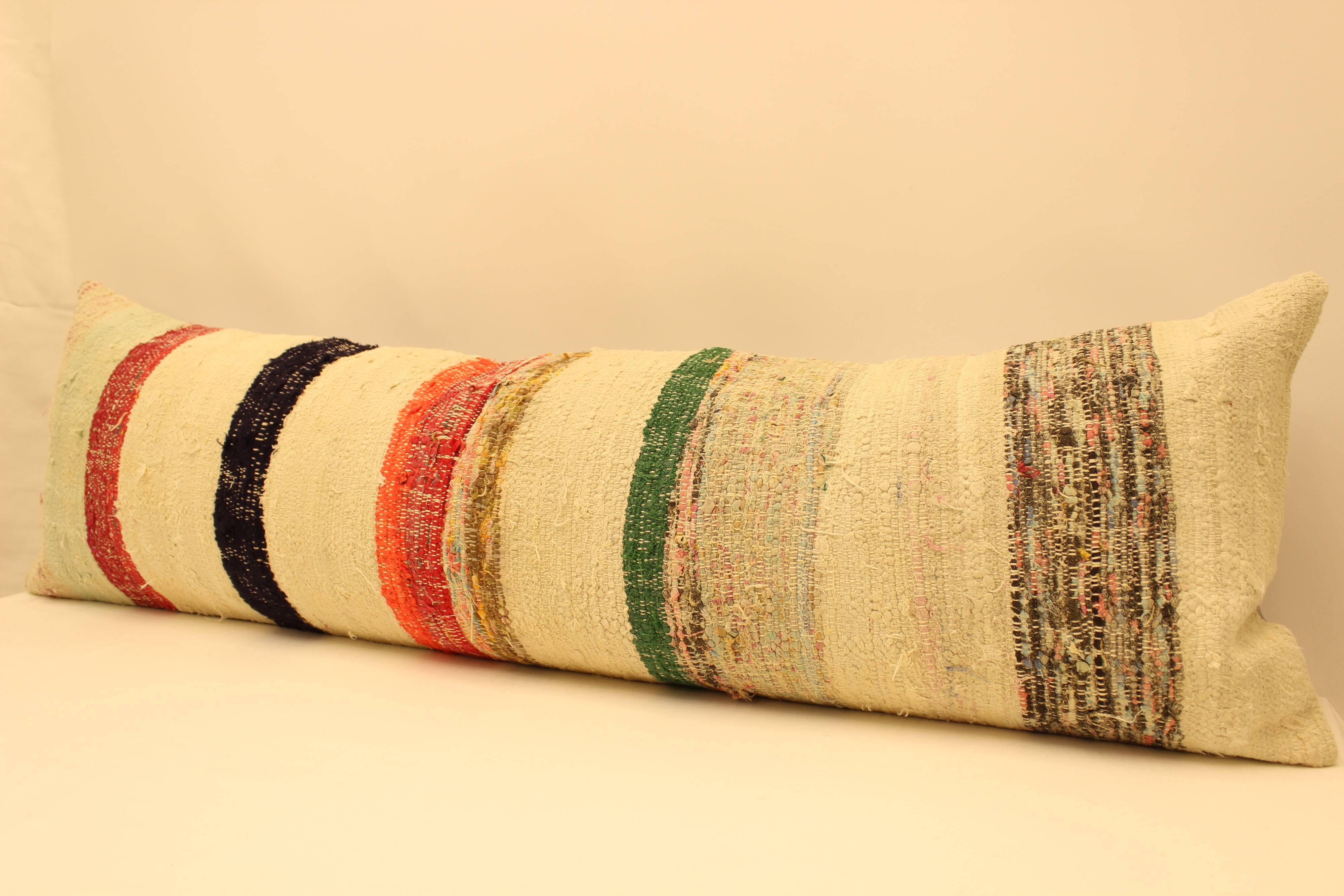 Turkish kilim cushion, 35x120 cm, BY-656