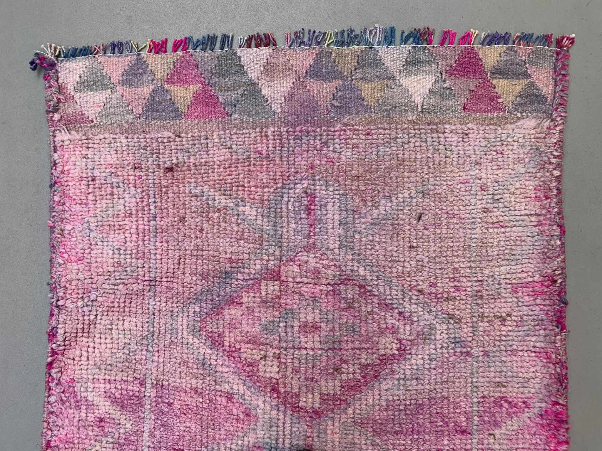 Vintage Turkish  Tribal Runner 318x90 cm veg dye wool rug tribal, handmade
