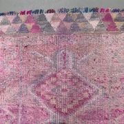 Vintage Turkish  Tribal Runner 318x90 cm veg dye wool rug tribal, handmade