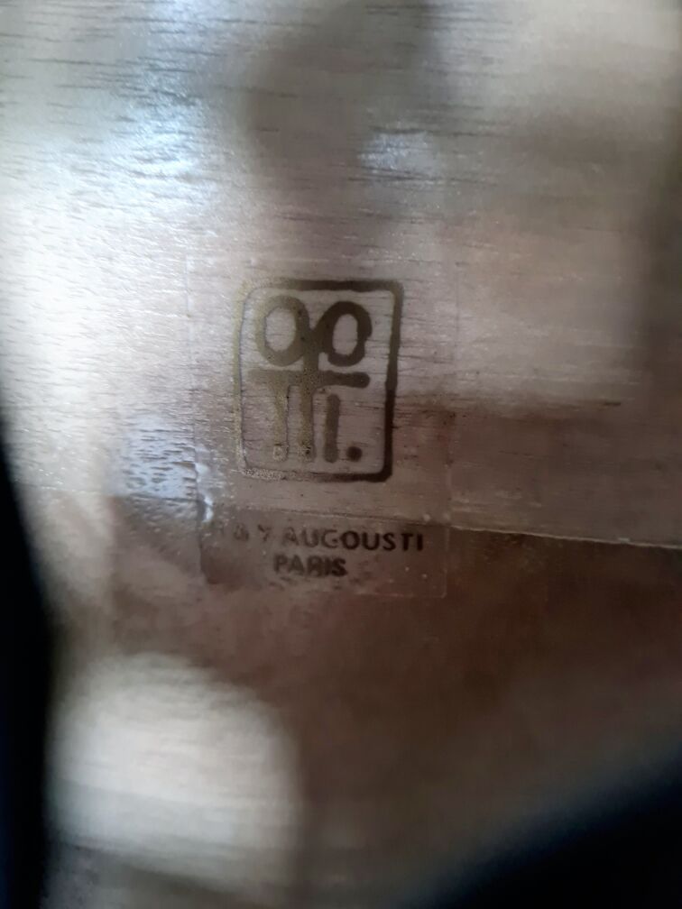 Parchment coffee table House R and Y Augusti Paris