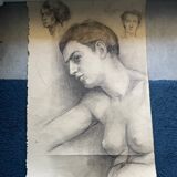 Art Deco study drawing