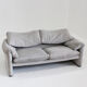 Vintage Cassina Maralunga 2 seater sofa Vico Magistretti