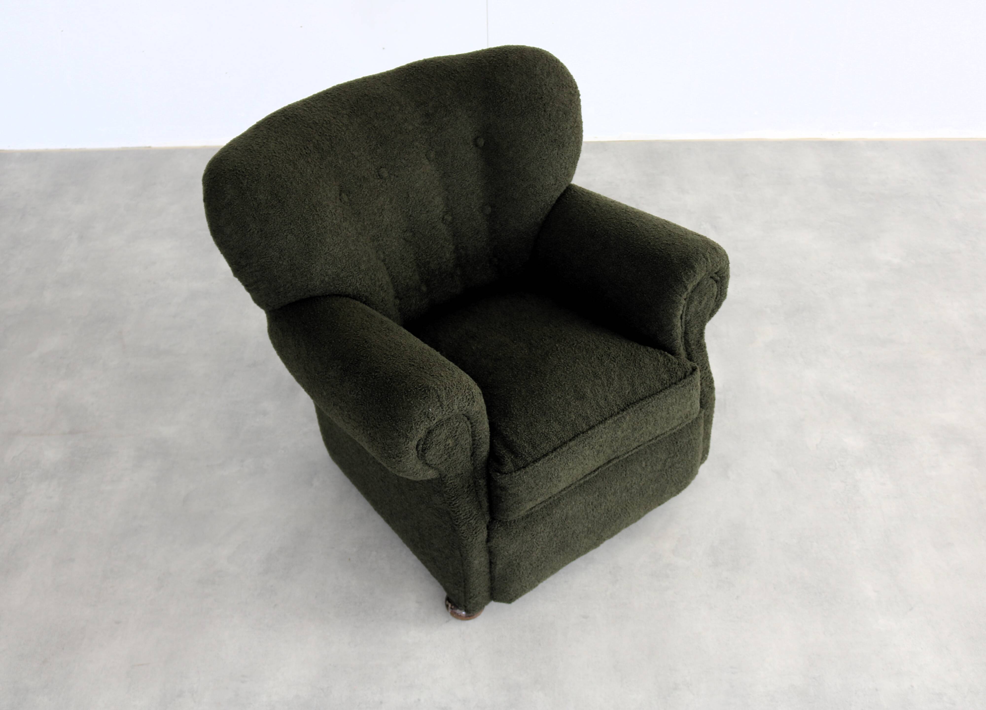 fauteuil vintage | années 1950 | Fritz Hansen | Danemark