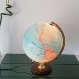 Ancien globe terrestre lumineux - Michelin - Type X - Made in Denmark