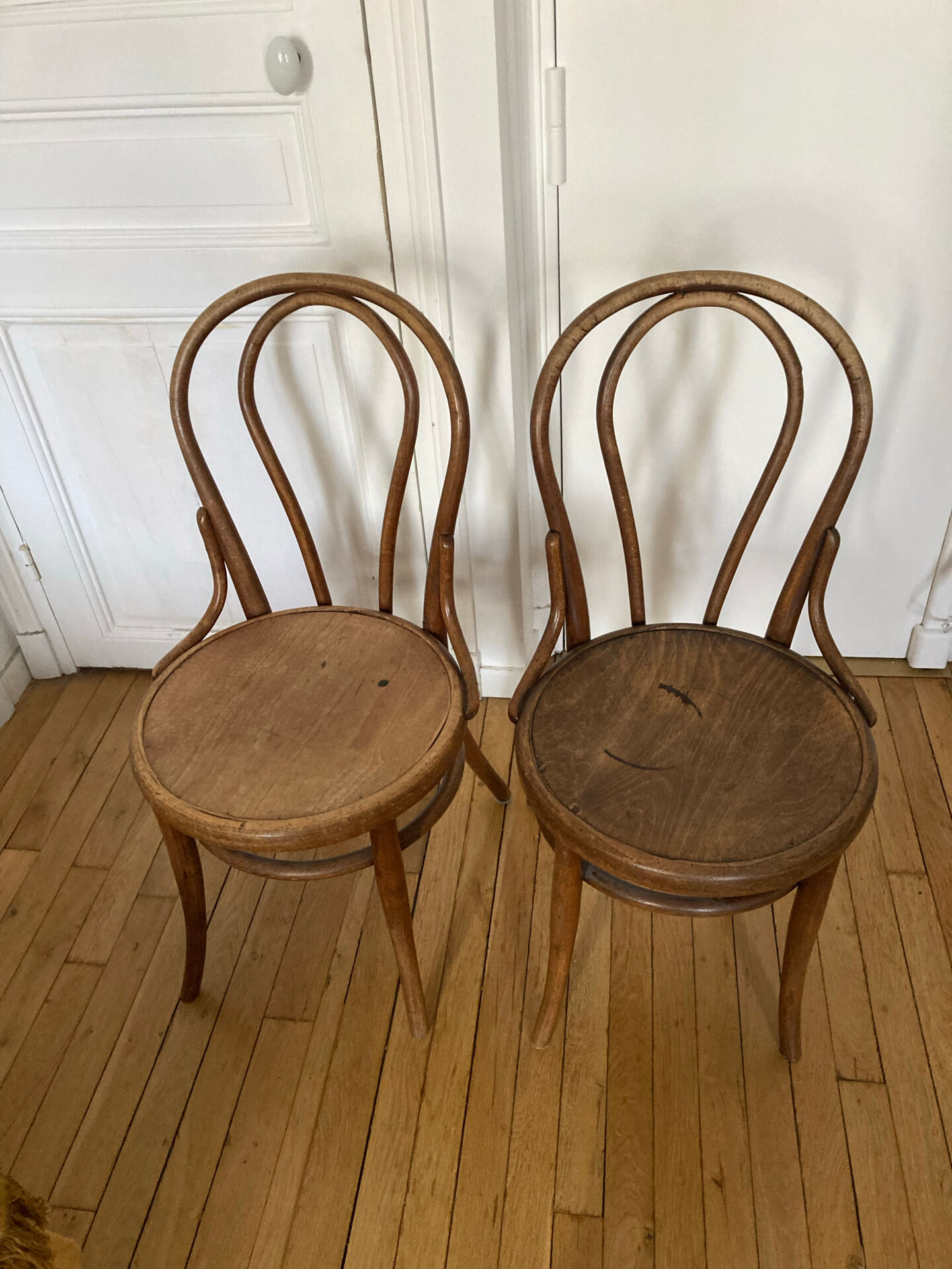 2 chaises Jacob&Joseph Kohn