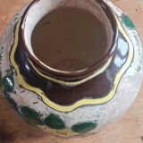 Vallauris earthenware vase