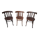 Set di 3 Iconiche Sedie Stile Thonet