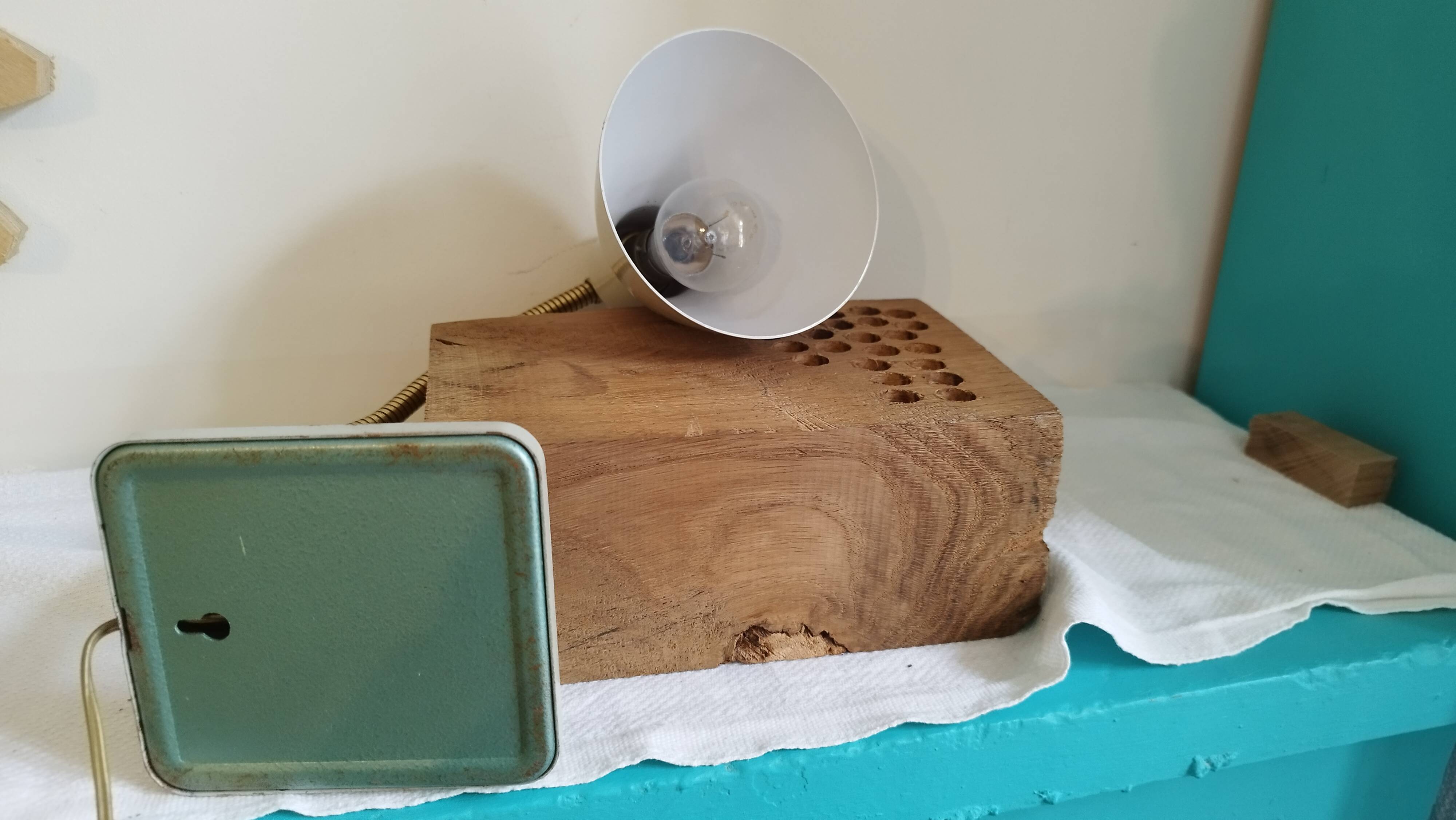 Vintage table lamp from the 50s/60s