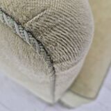 1960s, Danish 2 seater sofa, original condition, green furniture velour.