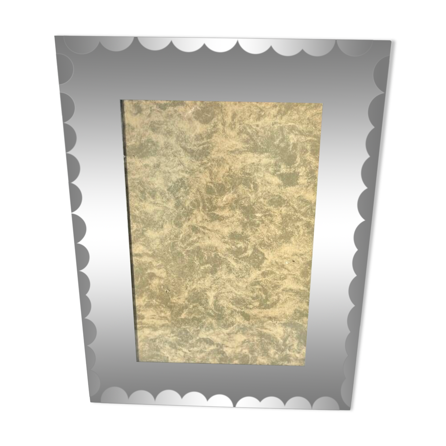 Vintage mirror photo frame