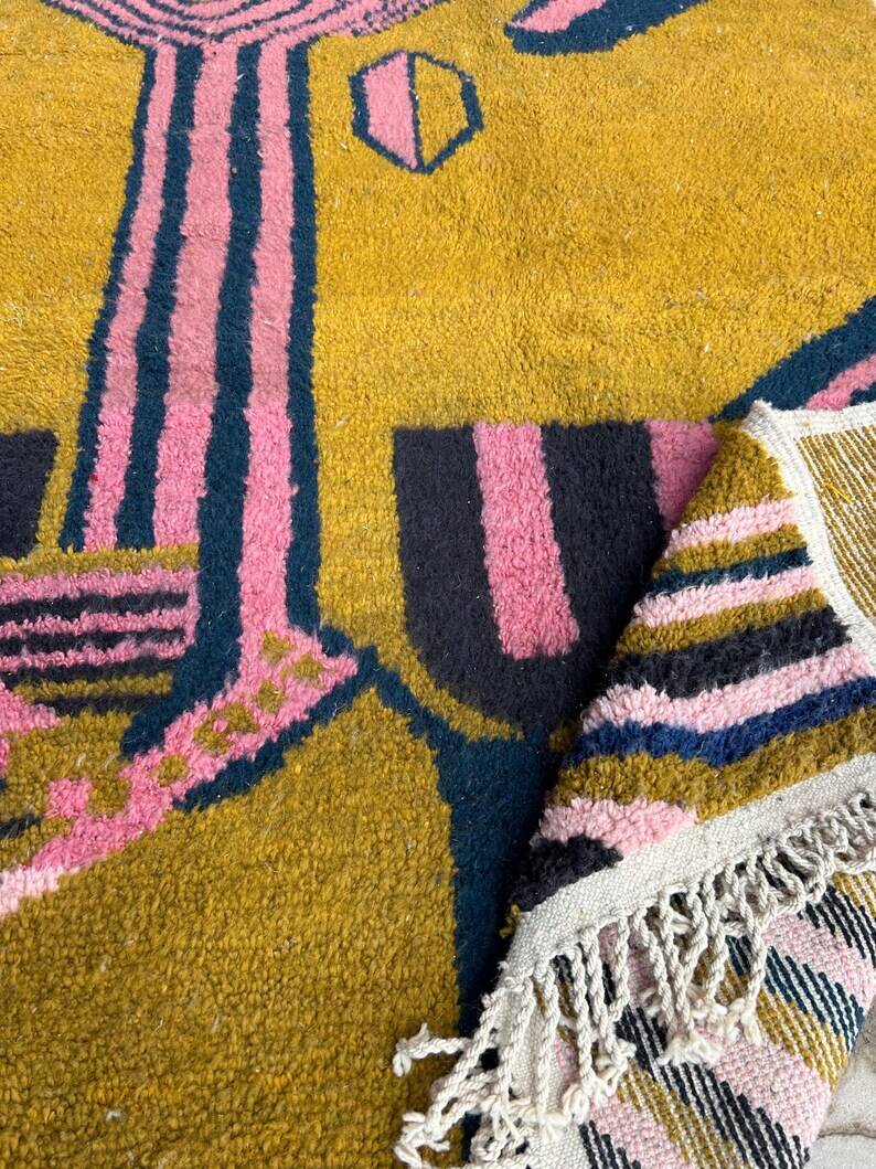 Moroccan rug, authentic Berber rug 150/250cm