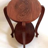 Art Deco oval pedestal table Width 80 cm