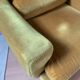 Fauteuil jaune moutarde vintage