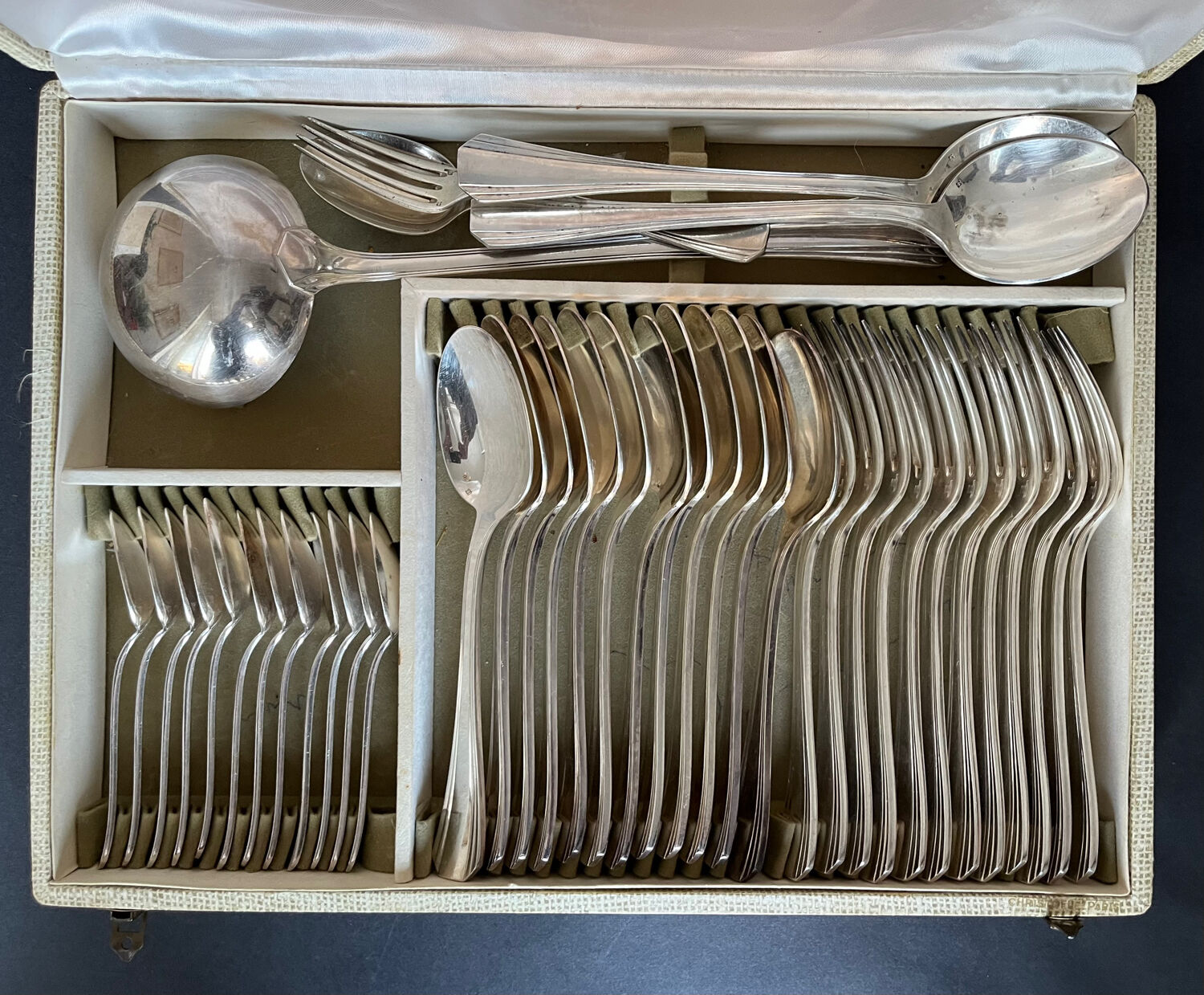 Christofle cutlery set 41 pieces