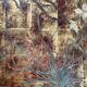 A.Bouverat Lacquered panel of Chinese inspiration hand painted 20th century