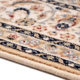 Beige and black persian carpet chaku 280x380 cm