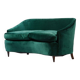 Vintage velvet sofa