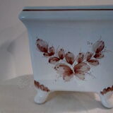 Italian ceramic garden pot