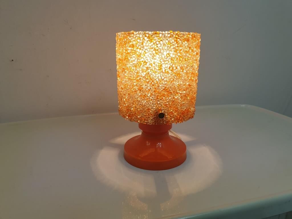 Vintage lamp orange 70's