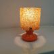 Vintage lamp orange 70's