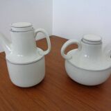 Swedish Birka Teapot & Coffeepot by Stig Lindberg for Gustavsberg, 1960s, Set of 2