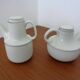 Swedish Birka Tea Pot & Coffeepot by Stig Lindberg for Gustavsberg, 1960s, Set of 2