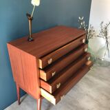 Chest of drawers 4 vintage drawers