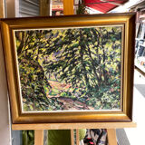 Landscape signed and dated 1965