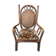 Bamboo armchair and adult canning
