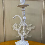 Candlestick brass cherub cherub XIXth