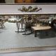 very large wooden trumeau in Louis XVI style, painted wood