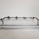 Chrome coat rack