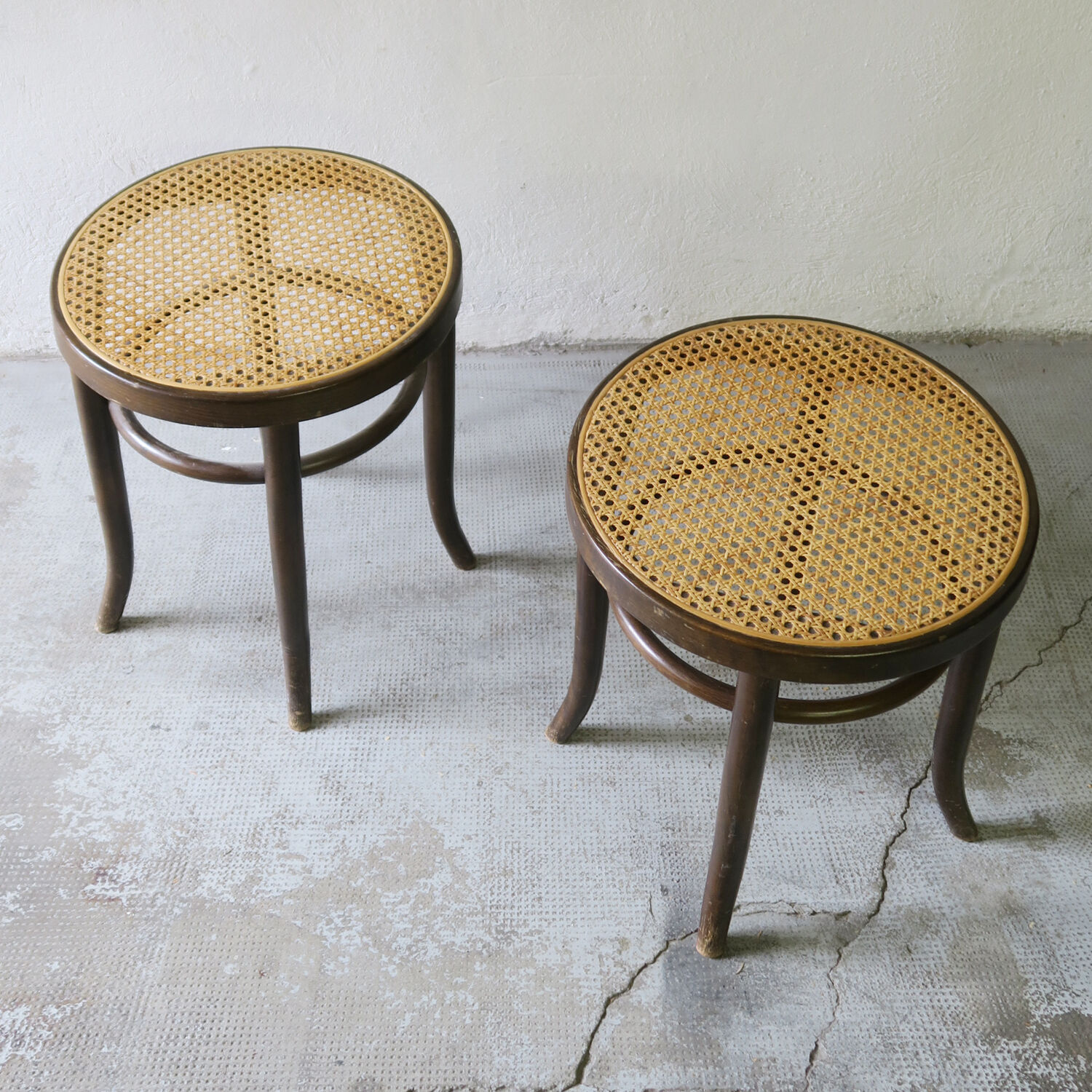 Pair of canning stools