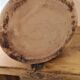 Old sandstone grease pot