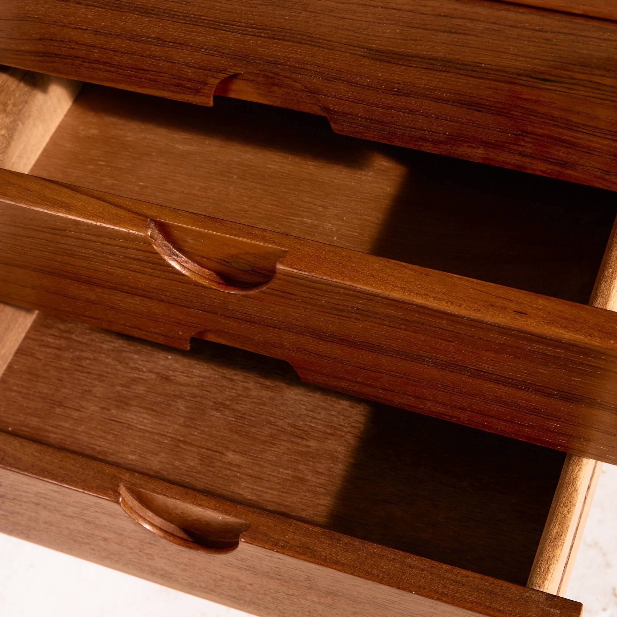 Model 33 teak desk by Christian Linneberg for Chr. Linneberg