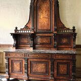 Marquetry sideboard called St Hubert 19th century