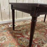Table basse de style Louis XVI en acajou