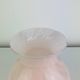 Blown glass vase from Murano, pink, Italy