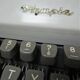 typewriter Olympia metal large cart A3 years 60