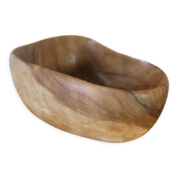 Vide poche en bois d'olivier