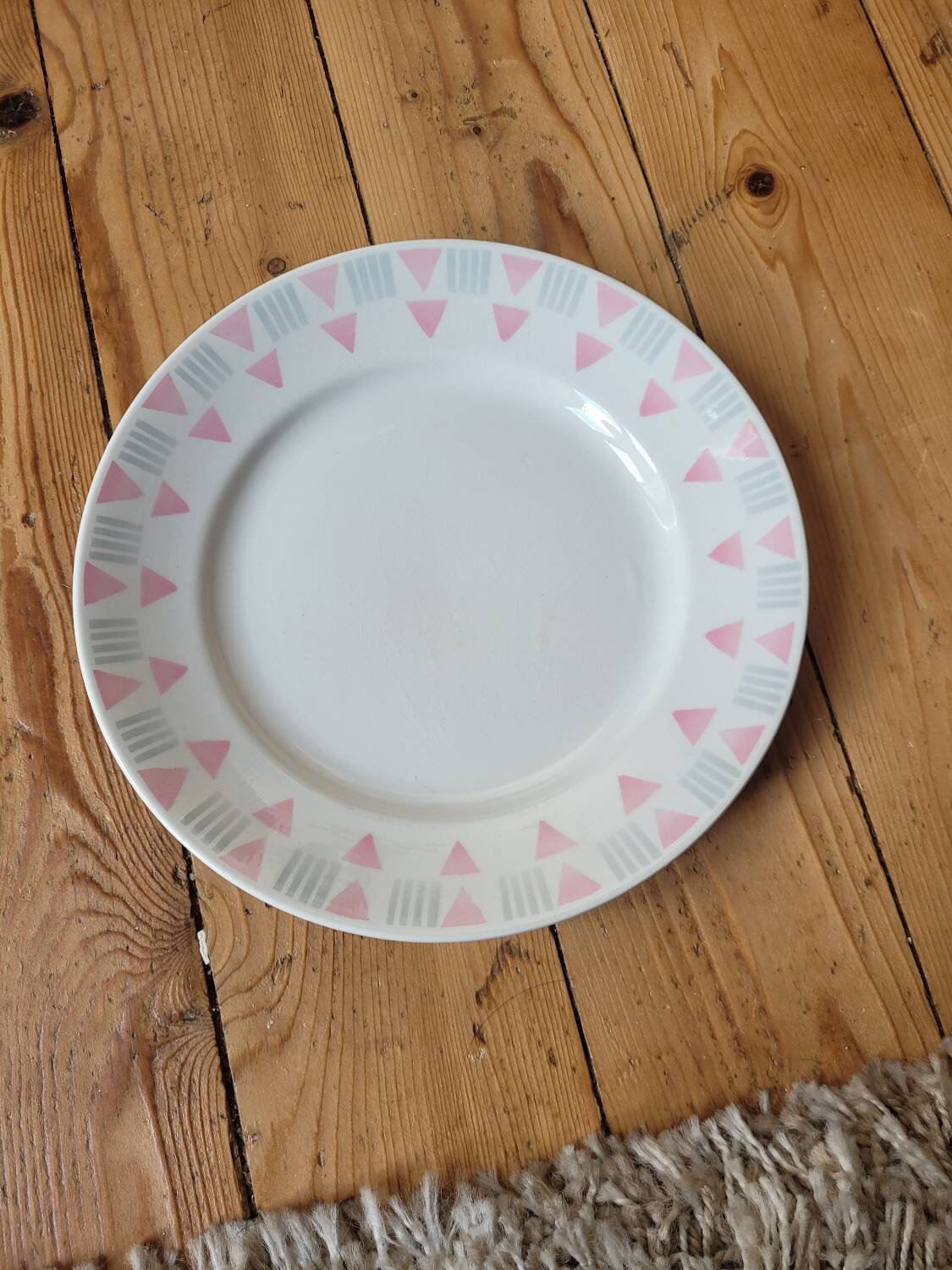 Set of 5 flat plates FB 66 Badonviller