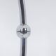 Elio Martinelli. Chrome metal floor lamp. 1970s.