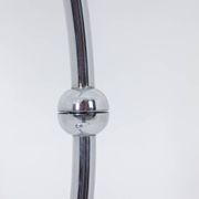 Lampadaire en métal chromé Elio Martinelli, années 1970