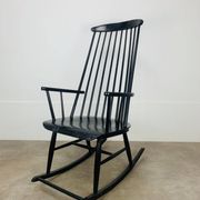 Rocking-chair scandinave style Tapiovaara, années 60