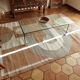 Woven carpet in jute and wool 240x170cm