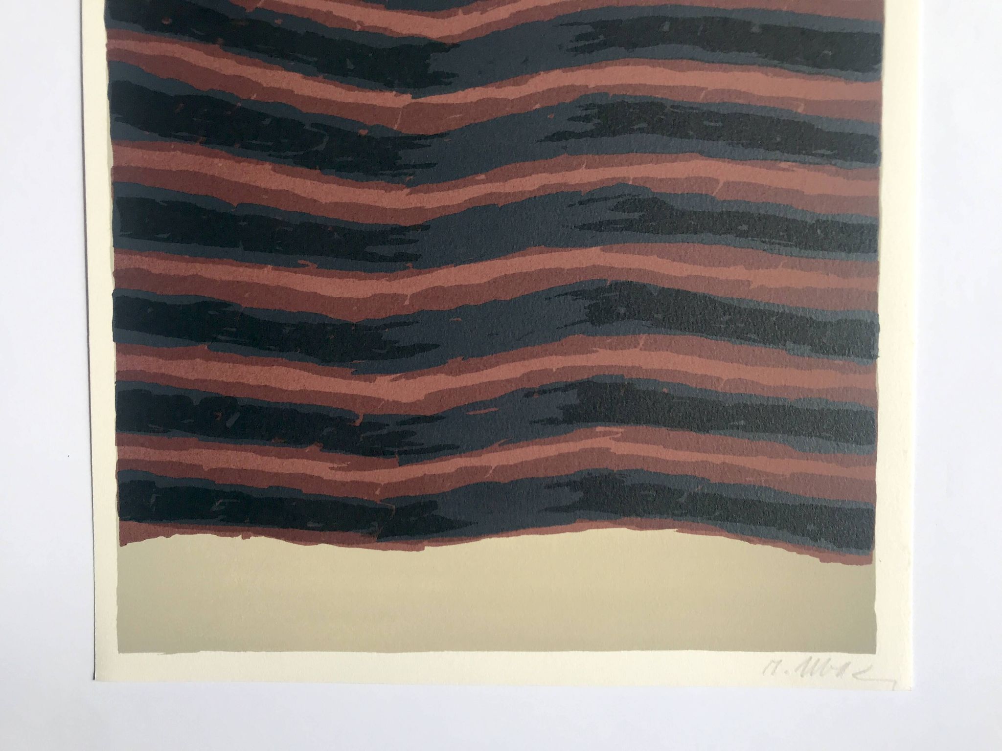 Raoul UBAC, The Earth IV, 1978: Original lithograph signed in pencil.
