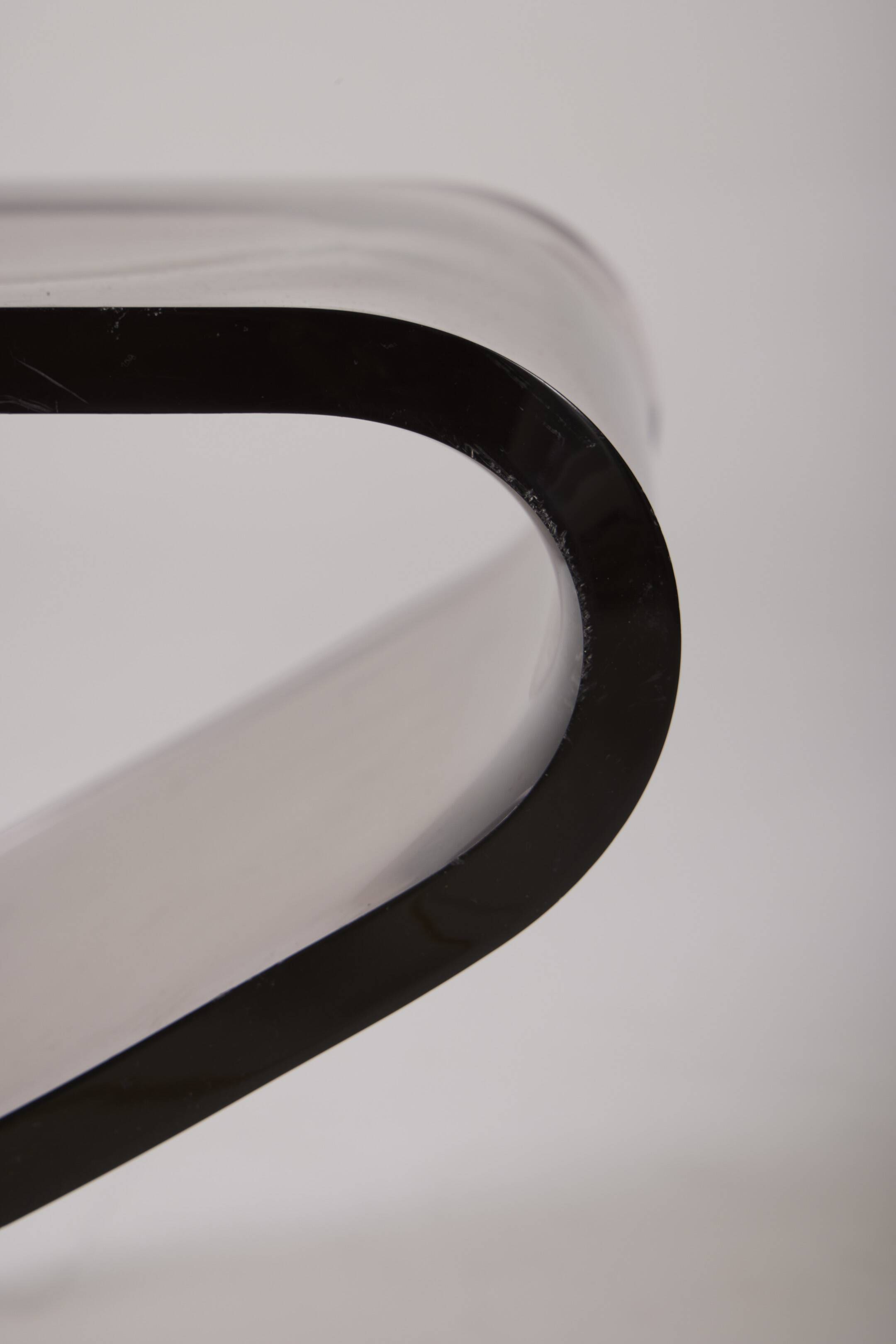 François Arnal plexiglass stool, 1970s